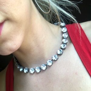Sabika Manhattan Classic crystal choker necklace